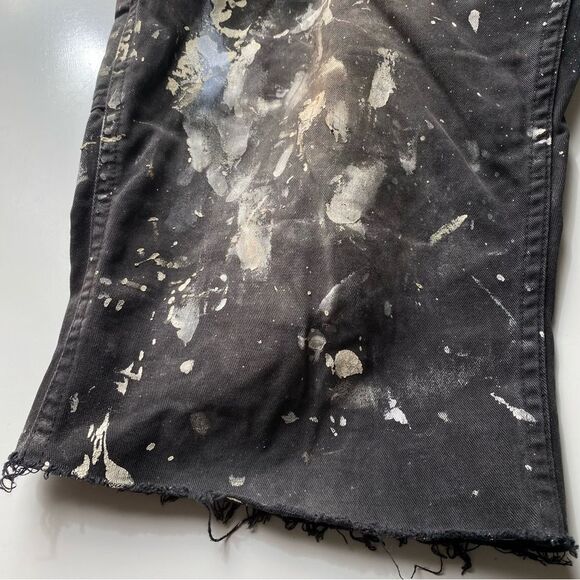 DISTRESSED Carhartt Cutoff Shorts workwear size 33 - Picture 15 of 16